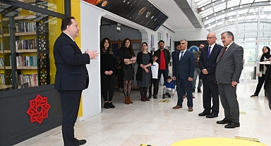 KARESİ BELEDİYESİ’NDEN BİLSEM’E KÜTÜPHANE