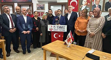 15 Temmuz Şehitler ve Gaziler Platformu Başkanı Bulut: "Biz millet olarak 14 Mayıs'ta cevabımızı vereceğiz"