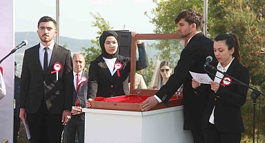 57'nci Alay Sancağı devir teslim töreni yapıldı