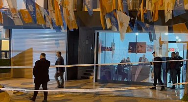 AK Parti Bahçelievler seçim bürosuna silahlı saldırı