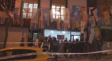 AK Parti seçim bürosuna silahlı saldırı