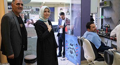 AK Partili vekil adayları Kağıthane'yi sokak sokak ziyaret ediyor