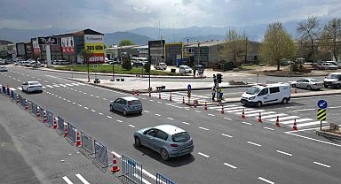 Akpınar kavşağı bayrama hazır olacak