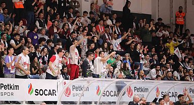 Aliağa Petkimspor evinde güçlü