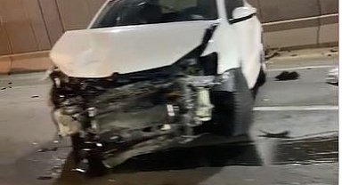 Alkollü sürücünün sebep olduğu kazada iki kişi yaralandı