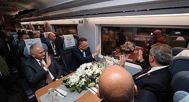 Ankara-Sivas Yüksek Hızlı Tren Hattı'nda ilk sefer