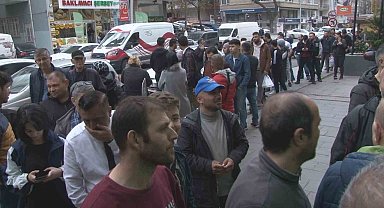 Ankara'daki baklavacılarda bayram öncesi metrelerce kuyruk oluştu