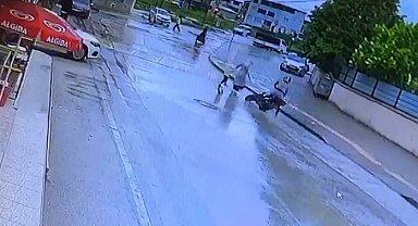 Anne Ve Çocuğunun Ölümden Döndüğü Anlar Kamerada