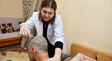 Asırlık çınarlara bayram tıraşı