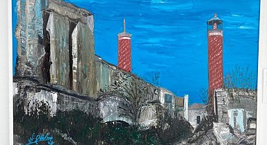 Azerbaycanlı ressamın "Karabağ'ın Mirası" sergisi Ankaralı sanatseverlerle buluştu