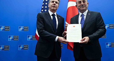 Bakan Çavuşoğlu: "Finlandiya'nın NATO'ya katılım onay belgesini ABD'ye teslim ettik"