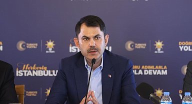 Bakan Kurum: "15 Mayıs itibariyle biz yurt dışından borç alacağız diyen Kılıçdaroğlu var"