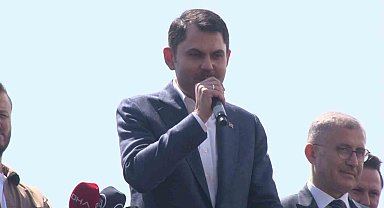 Bakan Kurum, "Bu meydanda 14 Mayıs zaferini görüyorum"