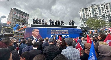 Bakan Soylu'dan konuşması sırasında şarkı açan HDP standına tepki