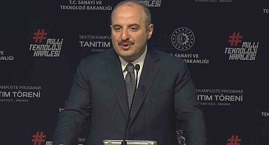 Bakan Varank: "İMECE aynı zamanda Türk Ordusunun uzaydaki gözü olacak"