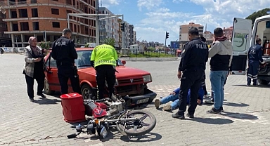 Balıkesir’de Otomobil İle Motosiklet Çarpıştı: 1 Yaralı 