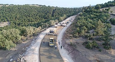 Balıkesir'de ilk beton yol yapılıyor