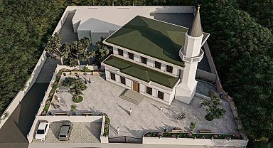 Başakşehir'de 3. İstanbul Camii hızla yükseliyor