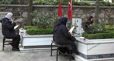 Bayram öncesi şehitliklerde hüzün