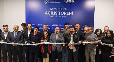 BEBKA'nın girişimcilik merkezi TechINBursa'yı Bakan Varank açtı