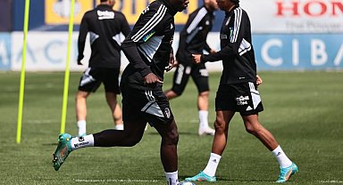 Beşiktaş, Galatasaray maçı hazırlıklarına devam etti