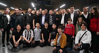 Beşiktaş'ta bayramlaşma töreni yapıldı