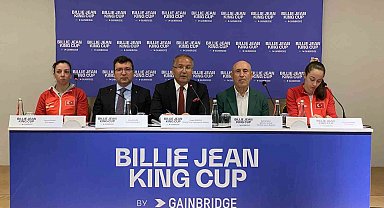 Billie Jean King Cup basın toplantısı gerçekleşti