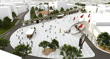 Bu meydan afet durumunda binlerce kişiye sığınak olacak