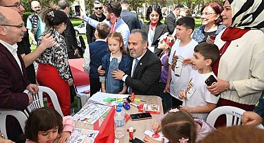 Bursa Çocuk Şenliği'nde çifte bayram coşkusu