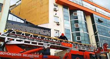 Bursa'da karga kurtarma operasyonu