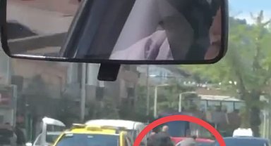 Kavga Ettiği Sürücüyü Ezmeye Kalktı