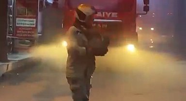 Bursa'da korkutan yangın