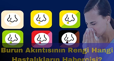 Burun Akıntısının Rengi Hangi Hastalıkların Habercisi