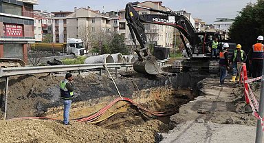 Büyükçekmece'nin çeyrek asırlık sorunu, İSKİ ve Belediye ekiplerinin ortak projesi ile 8 günde çözüme ulaştı
