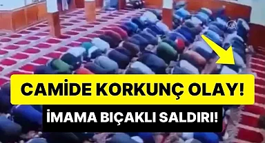 Cami İmamına Bıçaklı Saldırı