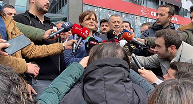 Canan Kaftancıoğlu: "Emniyet güçlerinin yaptığı incelemeye göre il binamızda herhangi bir kurşun izi bulunmamıştır"
