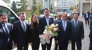 Çevre, Şehircilik ve İklim Değişikliği Bakanı Murat Kurum Balıkesir'de