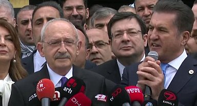 CHP Lideri Kılıçdaroğlu, TDP Genel Başkanı Sarıgül ile görüştü