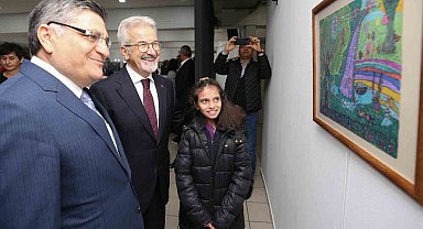 Çocuklar hayallerindeki kenti çizdiler