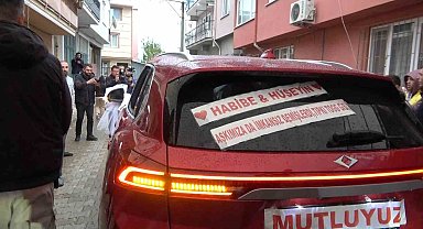 Dünya evine yerli ve milli otomobil Togg'la girdiler