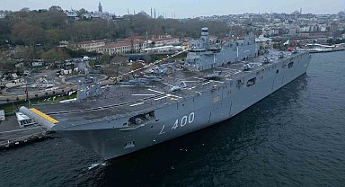 Dünyanın ilk SİHA gemisi TCG Anadolu halkın ziyaretine açılıyor