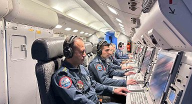 E-7T Havadan İhbar Kontrol Uçağı NATO hava unsurları ile tatbikat icra etti