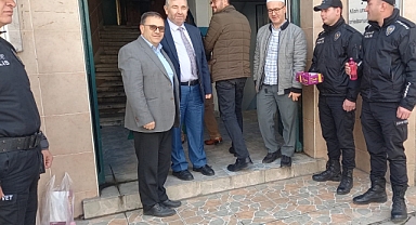 Edremit’te Polis Haftası Kutlamaları Kapsamında Mevlit Okutuldu 