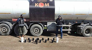 Eskişehir'de polis ekiplerinden kaçak yakıt operasyonu