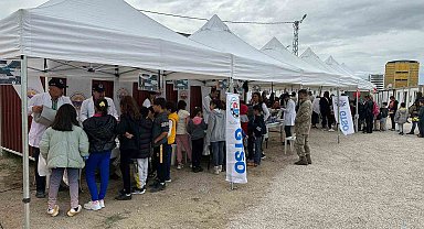 Gemlik konteyner kentte çocuklara bilim şenliği morali