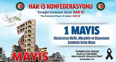 Hak-İş'ten 1 Mayıs bildirisi