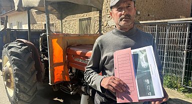 Hayatında hiç İstanbul'u görmedi... Traktörüne 54 kez otoyol ve köprü cezası geldi