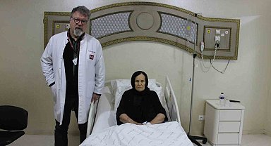 Iraklı hasta Bursa'da mitraclip yöntemi ile şifa buldu