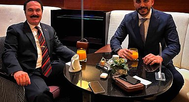 İş adamı Erçin Polat, DGSK Başkanı ile görüştü