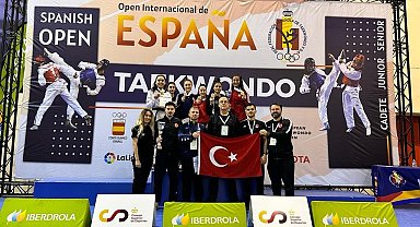 İspanya'da 3'ü altın 5 madalya